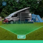 Arlo Go 2 angulo de vision 130 grados para caravanas