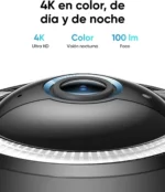 eufy Security 4G LTE S330 resolucion 4K vision nocturna en color