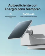 eufy Security 4G LTE S330 con panel solar y bateria de 9400 mAh