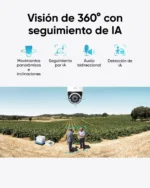 eufy Security 4G LTE S330 con rotacion 360 grados y seguimiento IA
