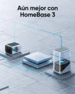 eufy SoloCam S220 conectada a HomeBase 3 con almacenamiento local