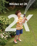 Calidad de imagen 2K de la eufy SoloCam S220 en jardín