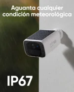 eufy SoloCam S220 resistente a lluvia con certificación IP67