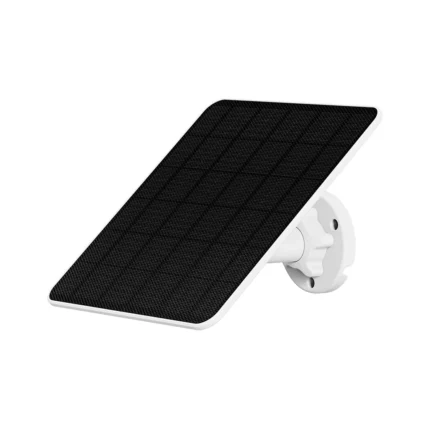 Panel solar universal NIVIAN de 6 W con soporte de pared orientable para cámaras de seguridad