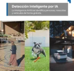 Sistema de IA de la Tapo C520WS detectando personas, mascotas y vehículos.