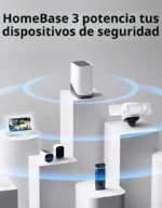 Videoportero inteligente Eufy Security con cámara 2K y HomeBase 3. Timbre con video para exterior de casa.