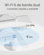 eufy Floodlight E340 wifi 6 doble banda 2.4 y 5 GHz