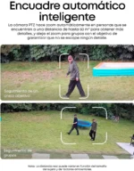 eufyCam S4 con encuadre automático inteligente y seguimiento de personas hasta 50 metros