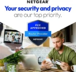 Sello de aprobación FCC y protección de datos bancarios en navegación con el NETGEAR Orbi 770 RBE773