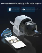 Reolink TrackMix LTE con almacenamiento microSD y nube segura