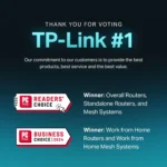 Premios PCMag Readers' Choice otorgados a TP-Link Deco BE67